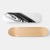 Skateboard Noir et blanc moderne (Horz)