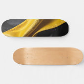Skateboard noir et jaune (Horz)