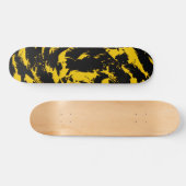 Skateboard noir et jaune (Horz)