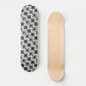 Skateboard Noir et noir (Recto)