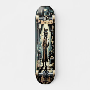 Skateboard Noir Mystique
