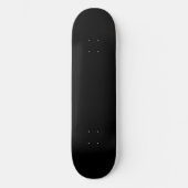 Skateboard Noir uni (Recto)