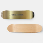 Skateboard Nom cool Gold Black Silver (Horz)