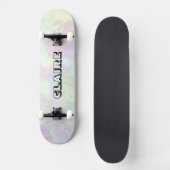 Skateboard Nom de design cool Collectible holographique (Recto)