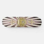 Skateboard Nom de famille Crest Knight Shield nom personnalis (Horz)