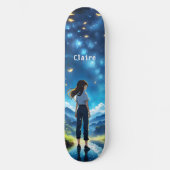 Skateboard Nom de Fille Anime (Recto)
