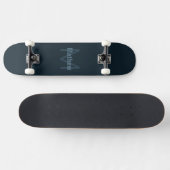 Skateboard Nom éditable moderne (Horz)
