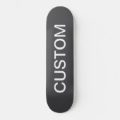 Skateboard Nom modifiable en gras moderne, entreprise ou marq (Recto)