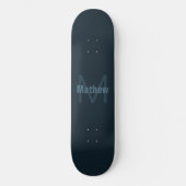Skateboard Nom modifiable moderne (Recto)