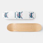 Skateboard Nom personnalisé Baseball (Horz)