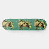 Skateboard Nom personnalisé Crocodile (Horz)