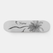 Skateboard Nom simple de la marguerite (Horz)