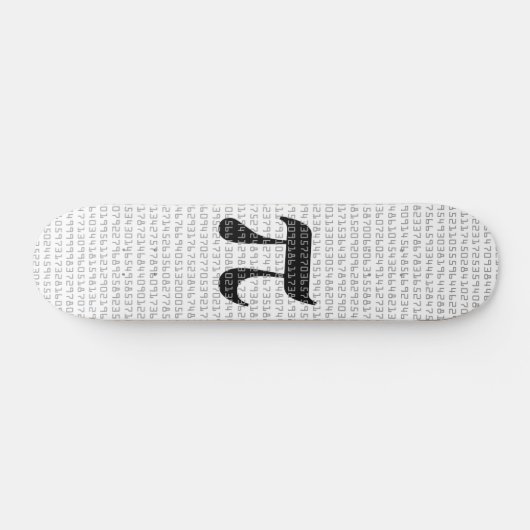 Skateboard Nombreux chiffres de Pi Mathematical Constante (Horz)