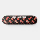 Skateboard Notes de musique violon (Horz)