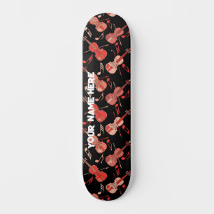 Skateboard Notes de musique violon