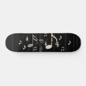 Skateboard notes musicales (Horz)