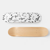 Skateboard Notes musicales 3 (Horz)
