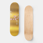 Skateboard Nothing Personal - Cherry Blossom Gold Edition (Recto)