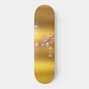 Skateboard Nothing Personal - Cherry Blossom Gold Edition