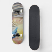 Skateboard Notre Dame du Silence tenant le bébé Jésus (Recto)