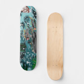 Skateboard Nouveau pont de patinage de Tarot Art (Recto)