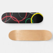 Skateboard Nouveau Skate couleur vague (Horz)