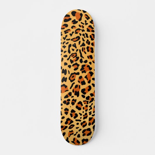 Skateboard Nouvelle texture léopard 3 (Devant)