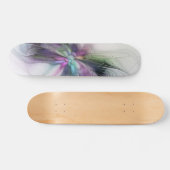 Skateboard Nouvelle vie, Colorful Abstrait Fractal Art Imagin (Horz)