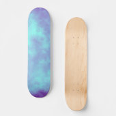 Skateboard Nuage violet effet nuage de tempête (Recto)