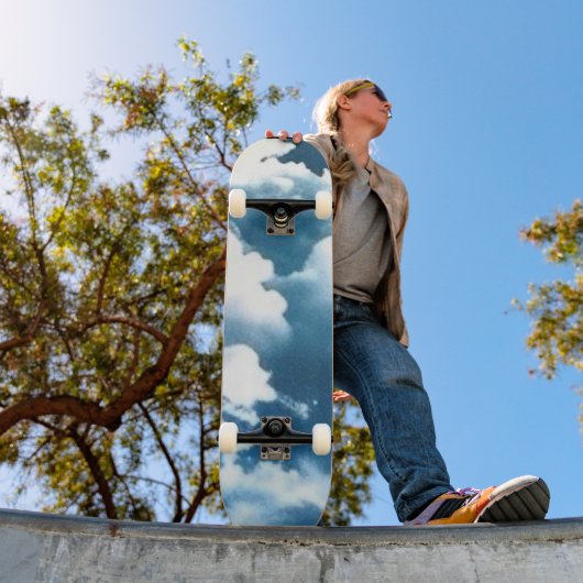 Skateboard Nuages (Extérieur 1)