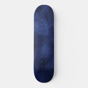 Skateboard Nuages bleus foncés
