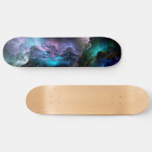 Skateboard Nuages de nébules (Horz)