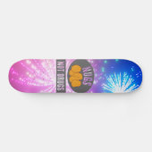 Skateboard Nuages et non drogues (Horz)