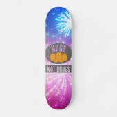 Skateboard Nuages et non drogues (Recto)