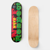 Skateboard NUFF RESPECT 8 Pont de planche à roulettes 1/2" (Recto)