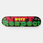 Skateboard NUFF RESPECT 8 Pont de planche à roulettes 1/2" (Horz)