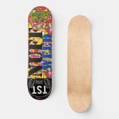 Skateboard NUFF WEED Planche à roulettes (Recto)