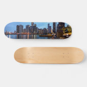 Skateboard Nuit À Navy Pier (Horz)