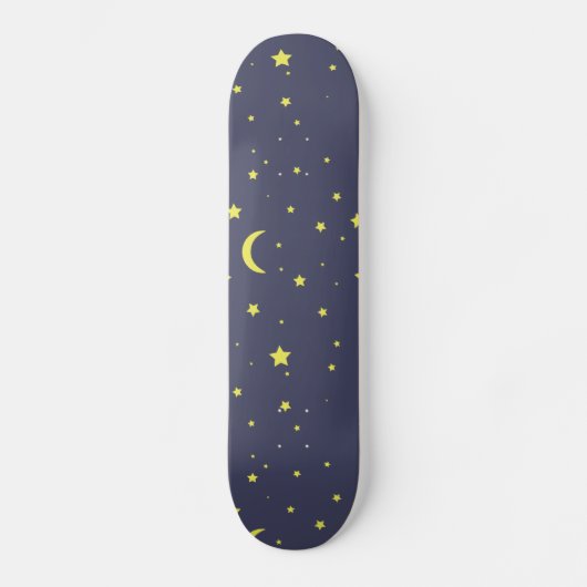 Skateboard Nuit étoilée (Recto)