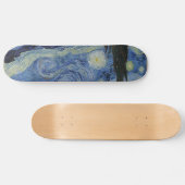 Skateboard Nuit étoilée par Vincent Van Gogh (Horz)