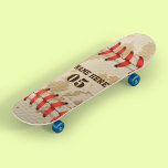 Skateboard Numéro de base-ball Vintage personnalisé Rétro<br><div class="desc">Personnalisé vintage nom de baseball numéro design rétro peut être bon pour vous si vous aimez Baseball. Ou cela pourrait être un grand cadeau pour ceux qui aiment le baseball.</div>