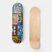 Skateboard NY street art skboard (Recto)