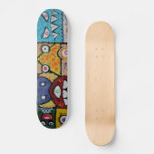 Skateboard NY street art skboard (Recto)