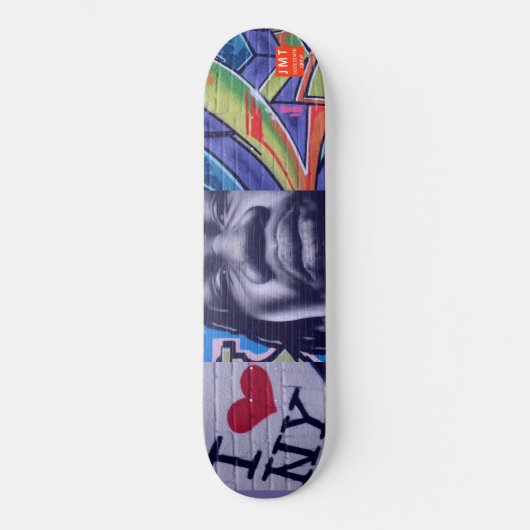 SKATEBOARD NYC GRAFFITI PLANCHE À ROULETTES/JMT ÉTATS-UNIS (Recto)