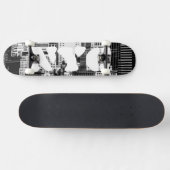 Skateboard NYC Skyline IX (Horz)