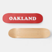 Skateboard Oakland (Horz)