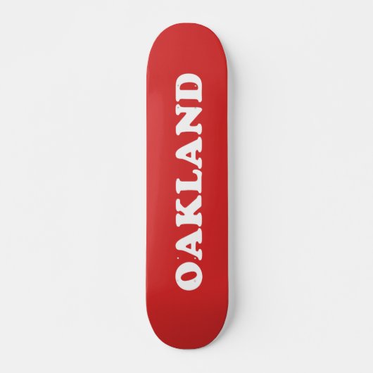 Skateboard Oakland (Devant)