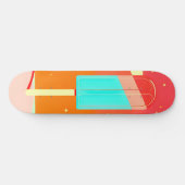 Skateboard Oasis de glace de palme d'été étoile (Horz)