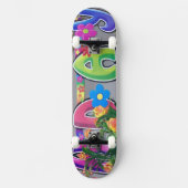 Skateboard Occasion spéciale Joyeux anniversaire (Recto)