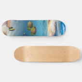 Skateboard Océan Corail Reef Poisson tropical (Horz)